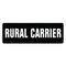 Rural Carrier magnetic sign image