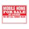 Mobile Home FS sign image