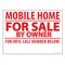 Mobile Home FS BO sign image