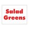 Salad Greens sign image