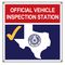 Texas State Inspection 48x48 Banner Image