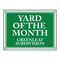 Yard of the Month Greenleaf sign image