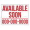 Available Soon 18" x 24" coroplast sign image