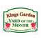 Kings Garden Yard of the Month Sign Image