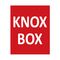 8"h x 6.5"w Aluminum Knox Box Sign Image