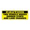 Caution This Vehicle Makes Sudden Stops and Lane Changes 12x36 Magnetic Image