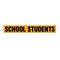 School Students yellow and black magnetic 5x36 sign image