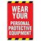 Wear Your PPE 72" x 48" Banner Image