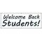 Welcome Back Students 3x8 banner image